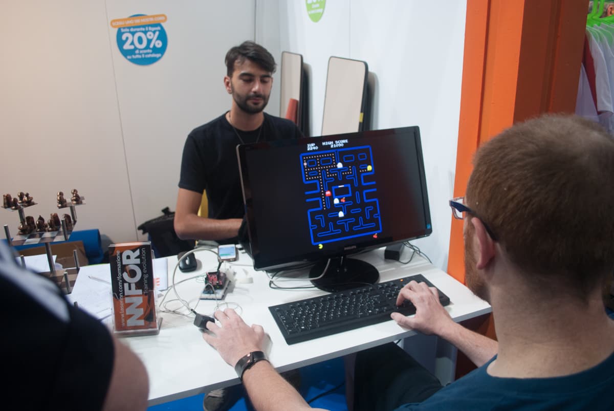 PacMan Sensor Game