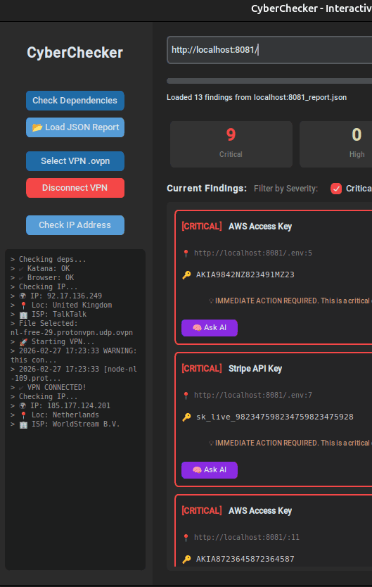 CyberChecker: Security Posture Evaluator